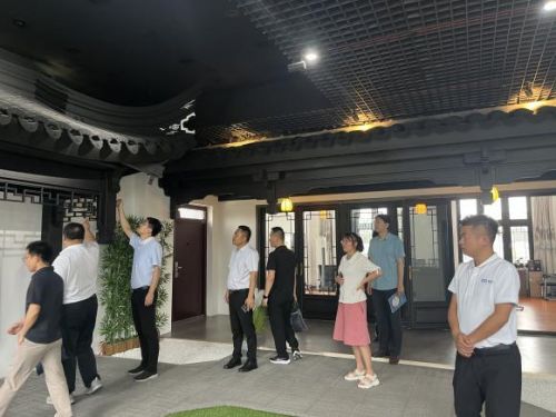 省级文化示范基地调研